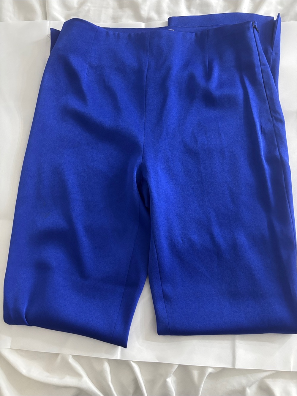 Girls' Royal Blue Ponte Knit Pull-On Pants